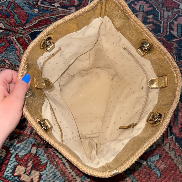 Kate Spade Woven & Sequin Tote - Picture 3 of 5